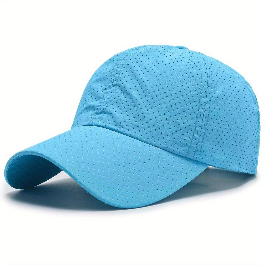 Șapcă sport din plasă cu uscare rapidă — Protecție UV, unisex