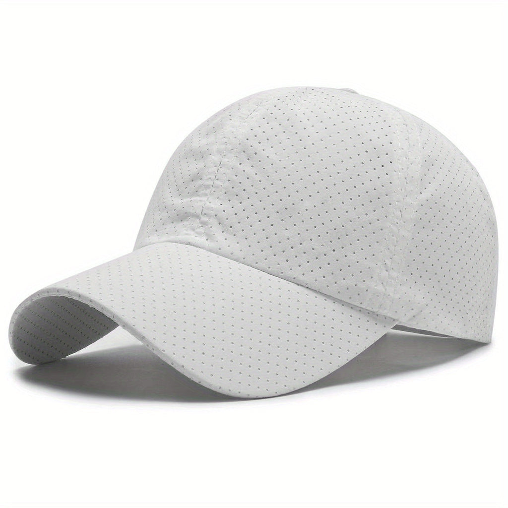 Șapcă sport din plasă cu uscare rapidă — Protecție UV, unisex