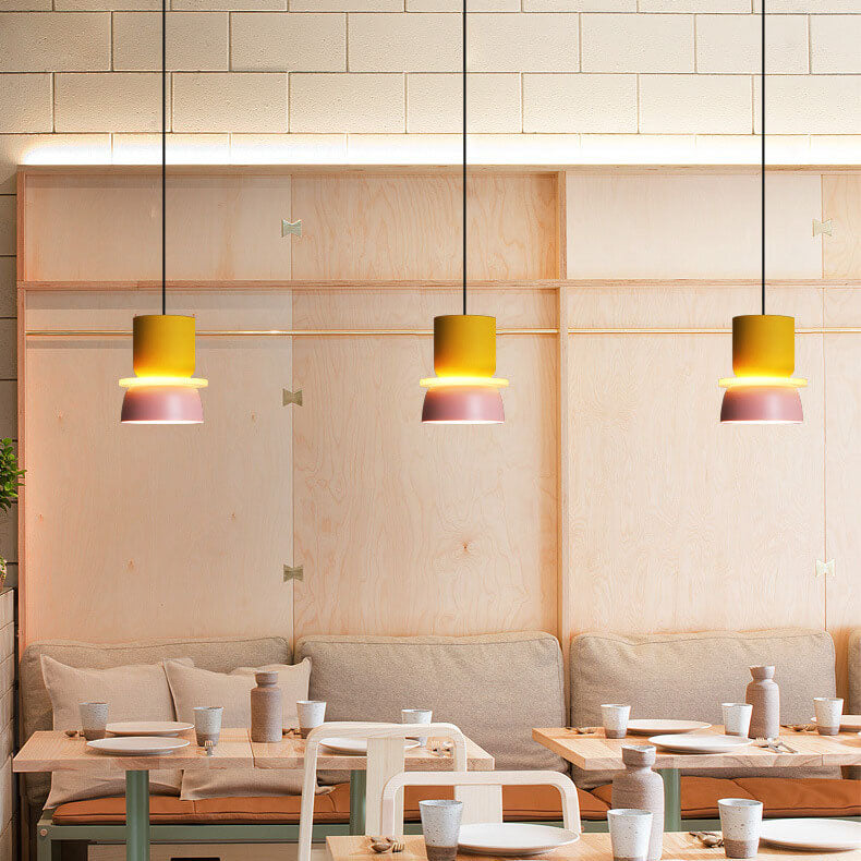 Macaron Acrylic Dome Pendant Light LED E27 12W - Wildoxy
