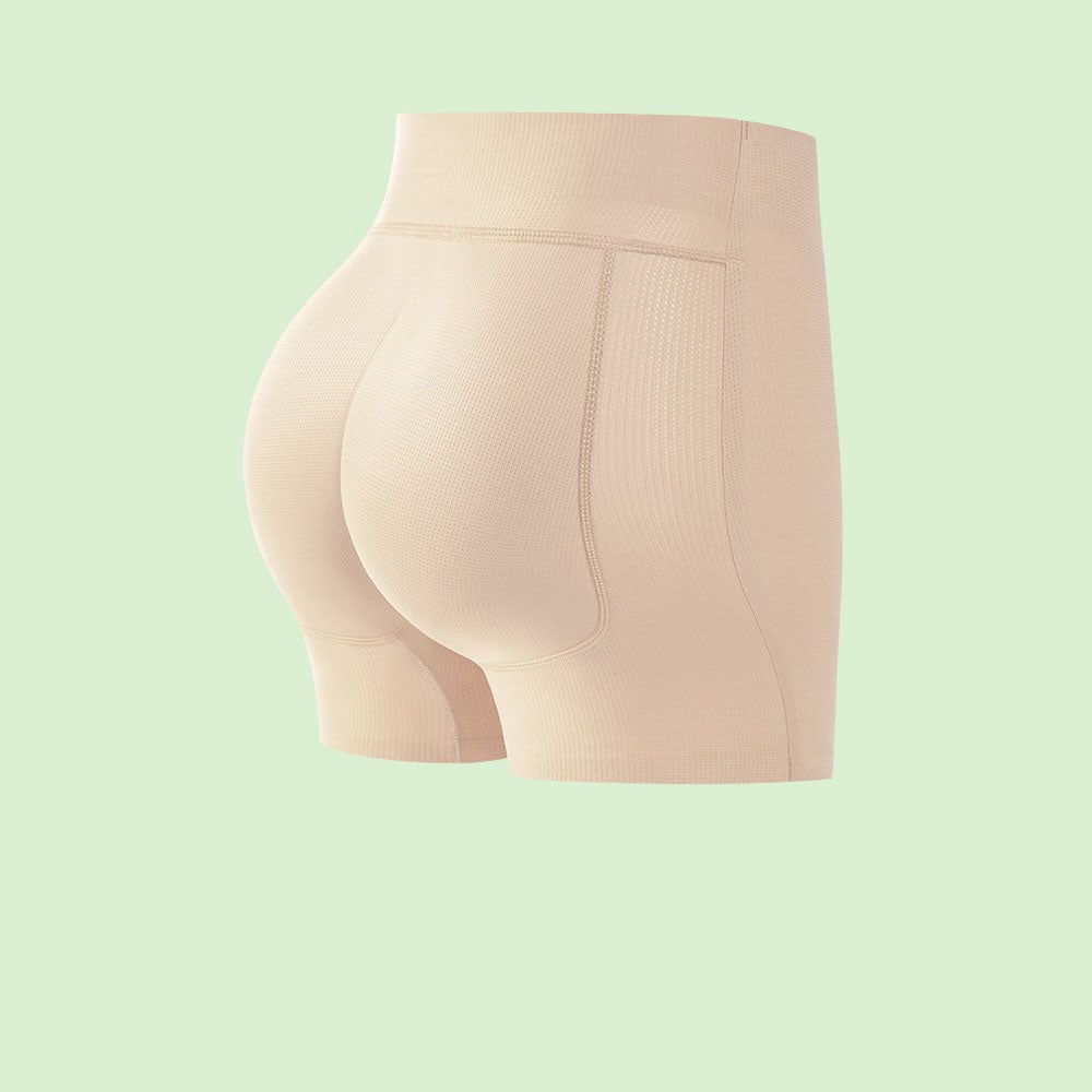 Corrigerende shapewear-short met hoge taille — push-upeffect