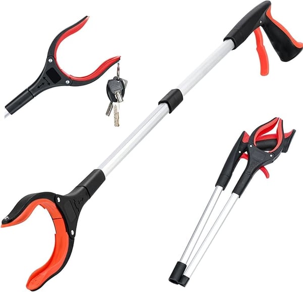 לוכדן טלסקופי מתכוונן באורך 60cm — איסוף מגנטי