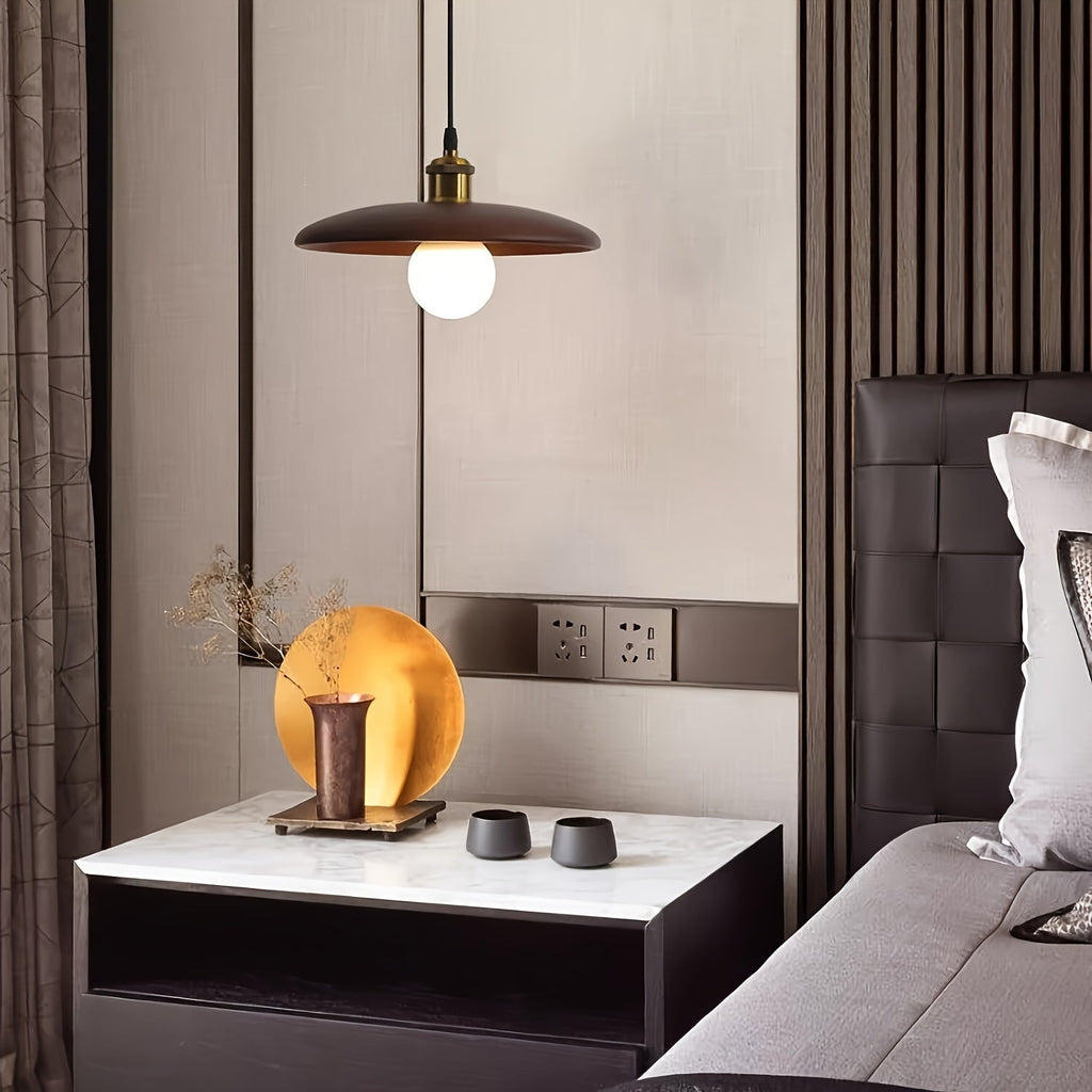Modern Nordic Solid Wood Pendant Light | Scandinavian Ceiling Lamp | Wildoxy