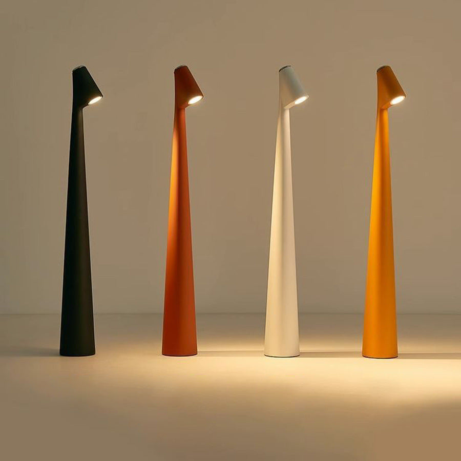 Nordic Wireless LED Table Lamp — Cord-Free Directed Beam