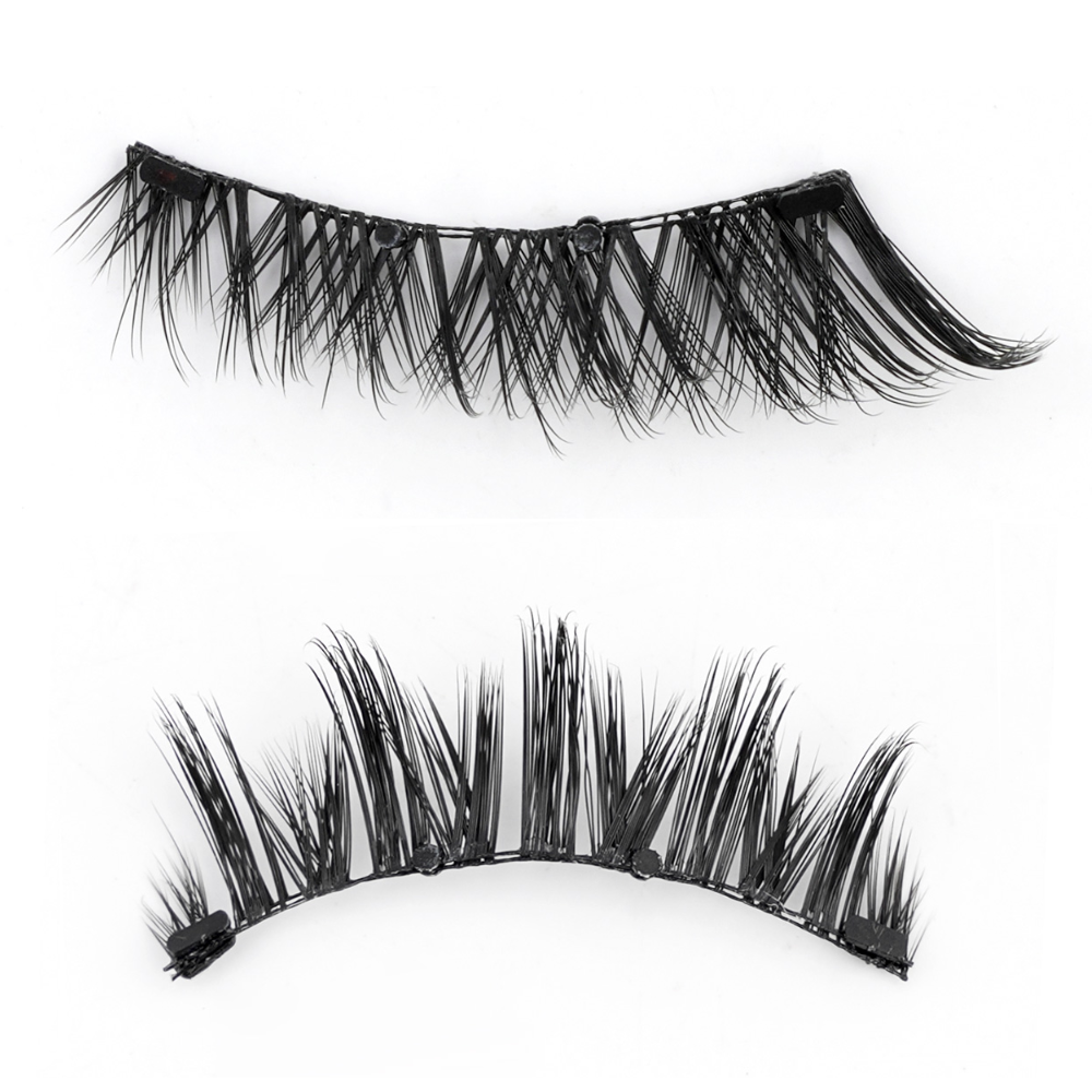 Herbruikbare magnetische wimpers – 3D-volume, lijmvrije set