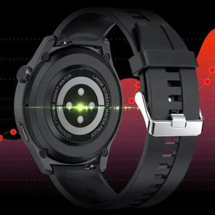 Luxus-Smartwatch — Bluetooth-Lautsprecher & Fitness-Tracking
