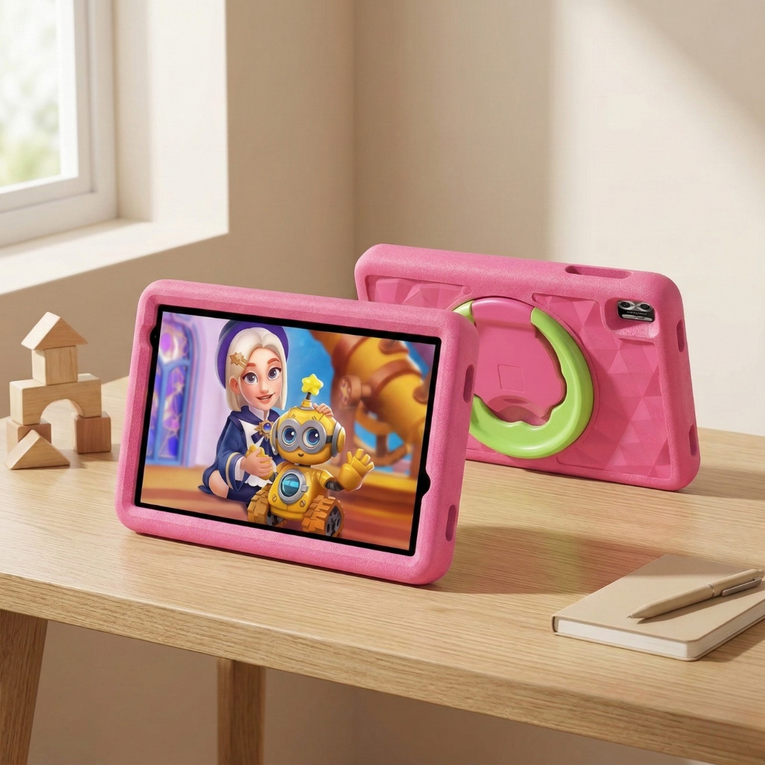 Tableta Android de 8 pulgadas — 8GB de RAM, 64GB de almacenamiento, cámaras duales