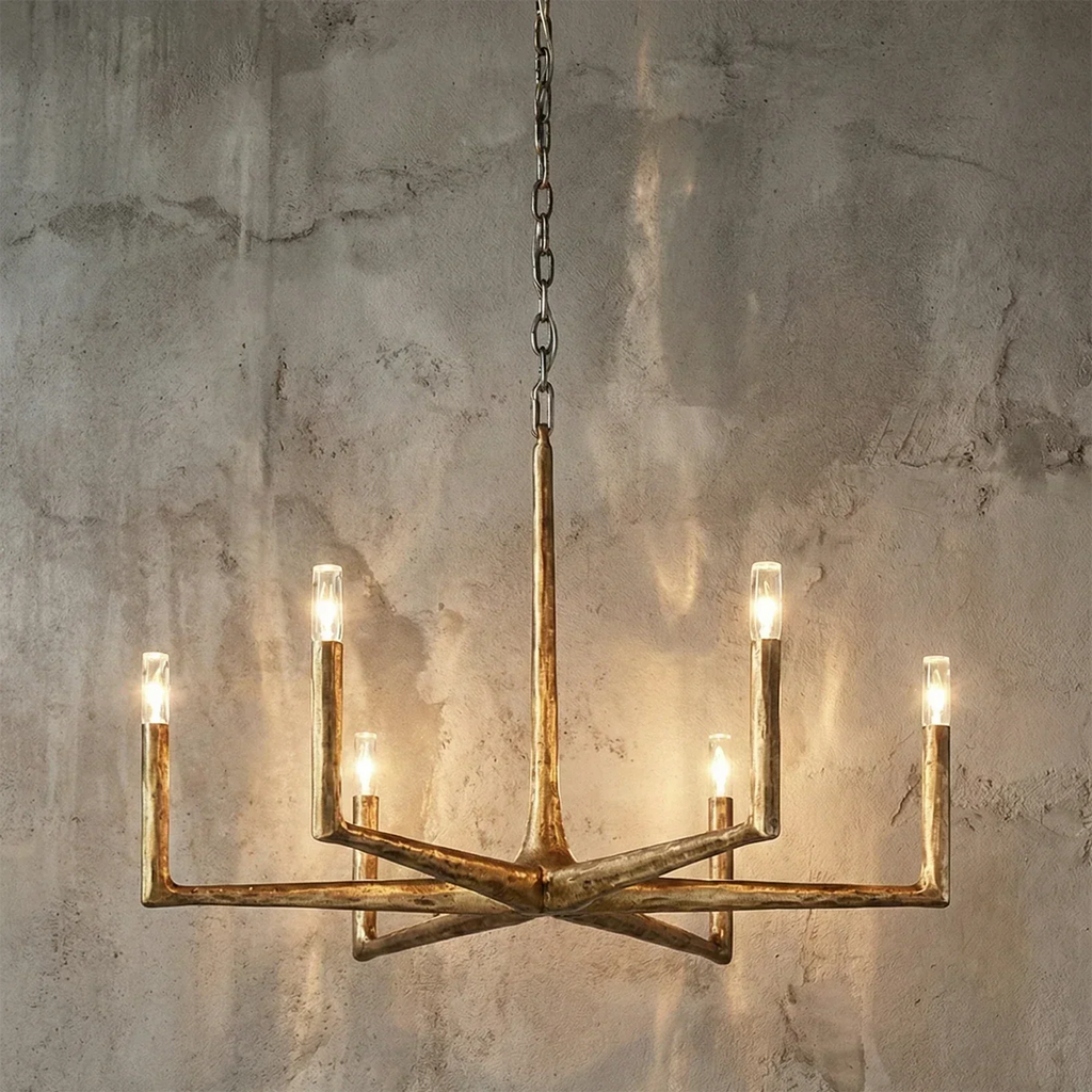 Avarit Forged Round Chandelier | wildoxy