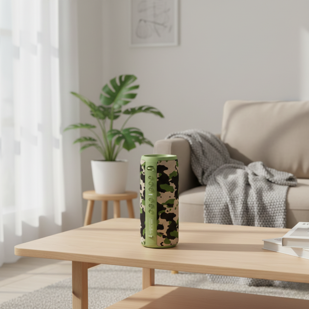 Altavoz Bluetooth portátil pequeño — Potencia de 40W, graves estéreo 3D