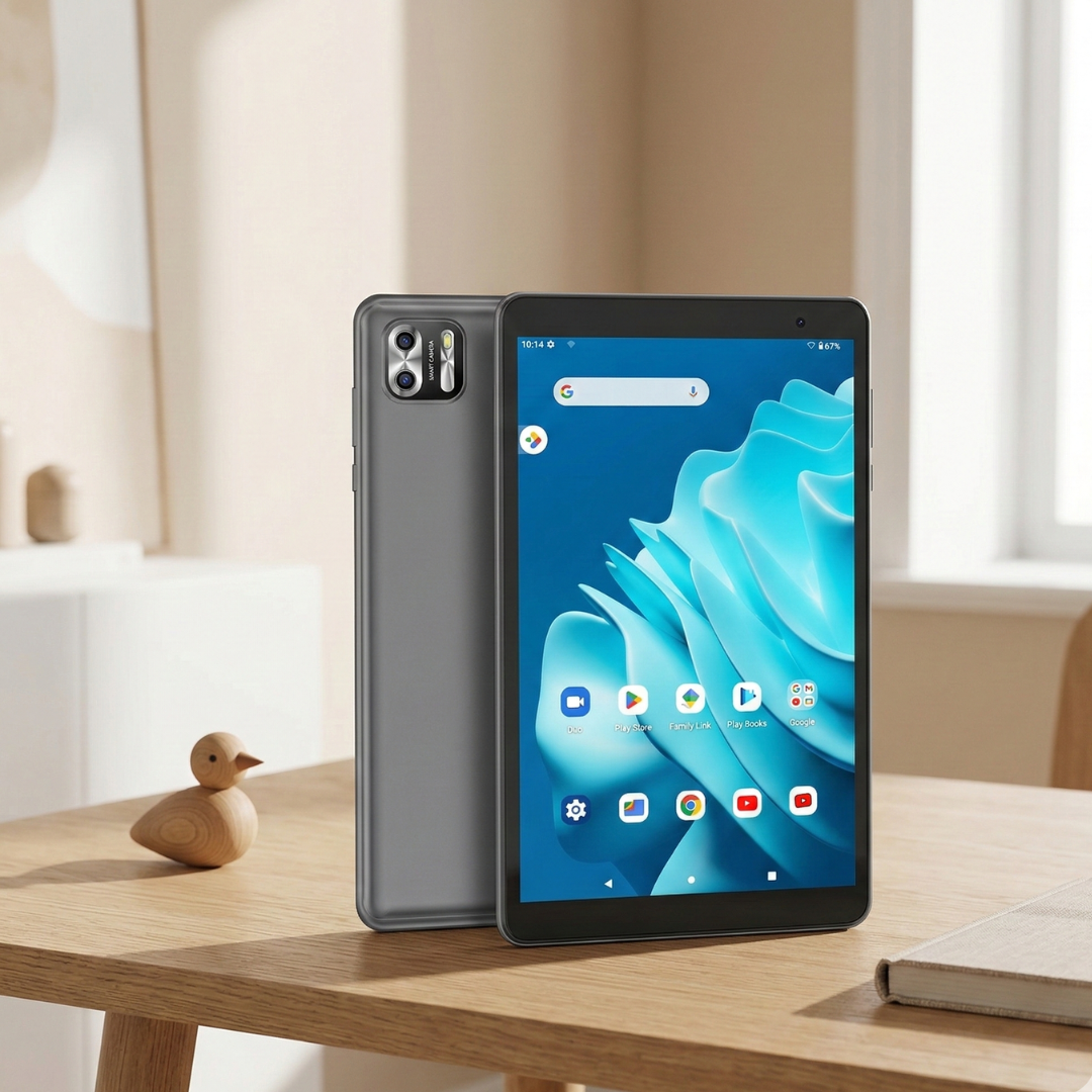 Tablet Android Pritom da 8 pollici - 8GB di RAM, 64GB di memoria, espandibile fino a 1TB