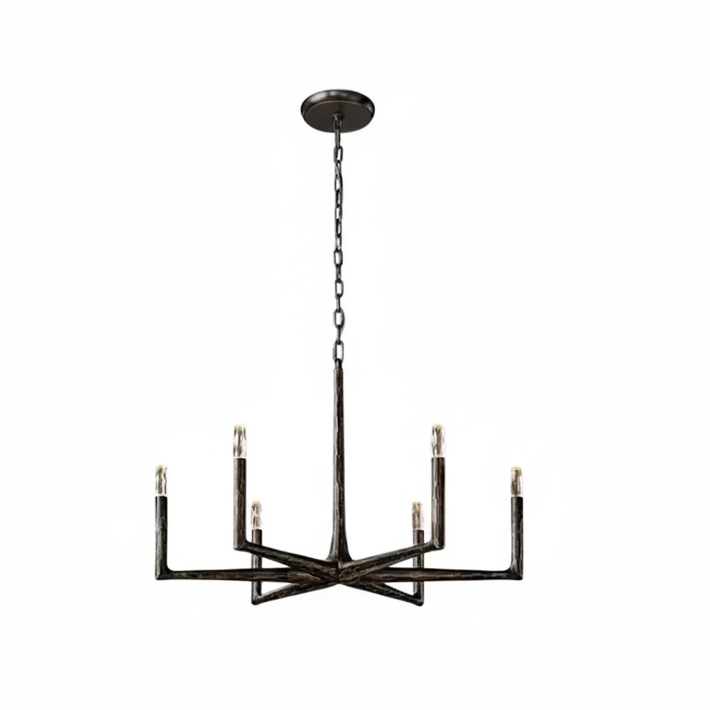 Avarit Forged Round Chandelier | wildoxy
