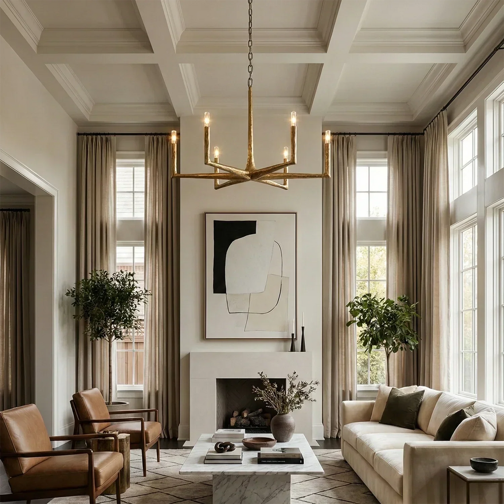 Avarit Forged Round Chandelier | wildoxy