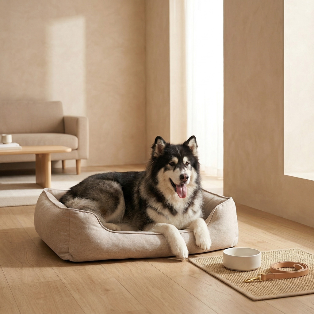Kuscheliger Mikrofaser-Bademantel für Hunde — Schnelltrocknend, verstellbare Passform
