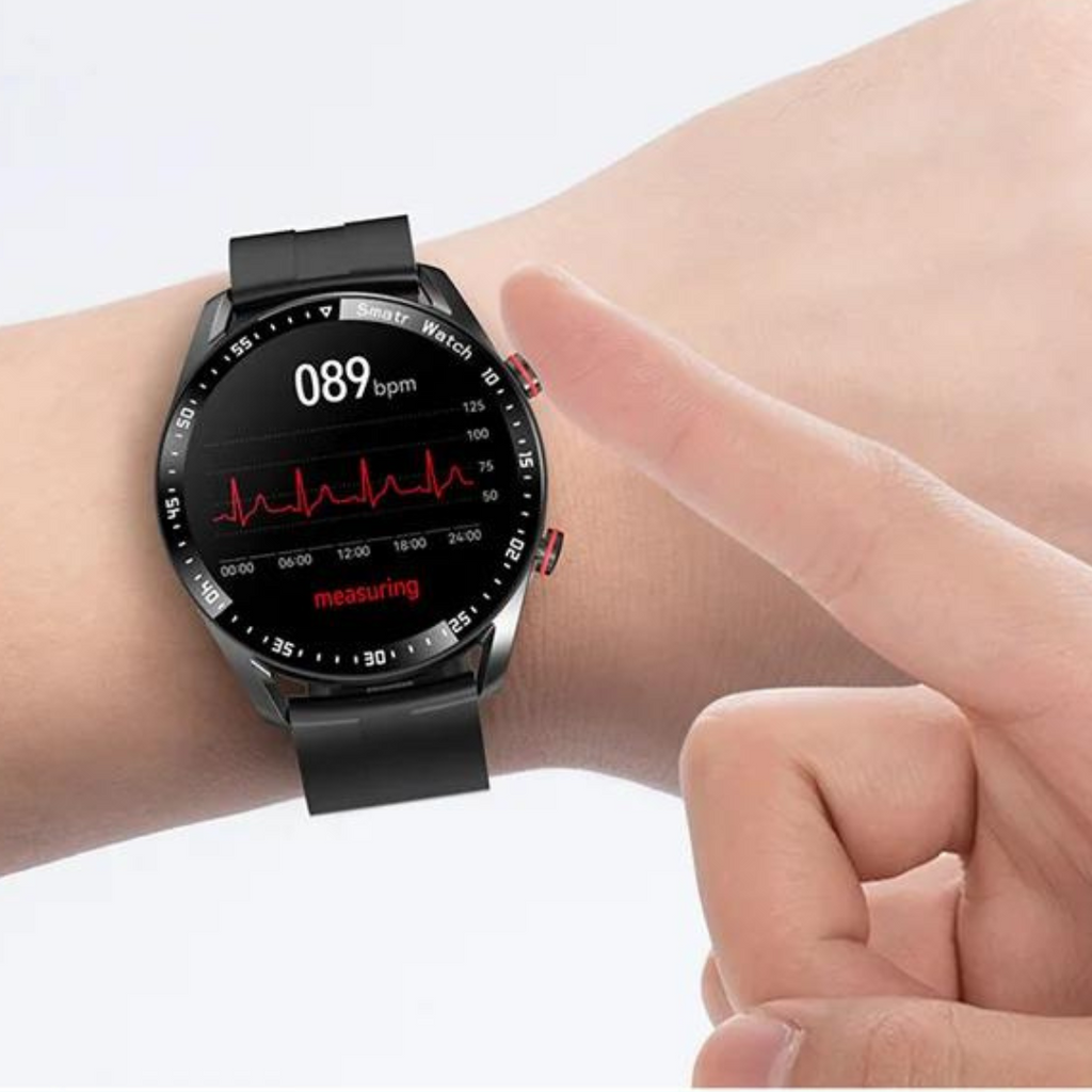 Luxus-Smartwatch — Bluetooth-Lautsprecher & Fitness-Tracking