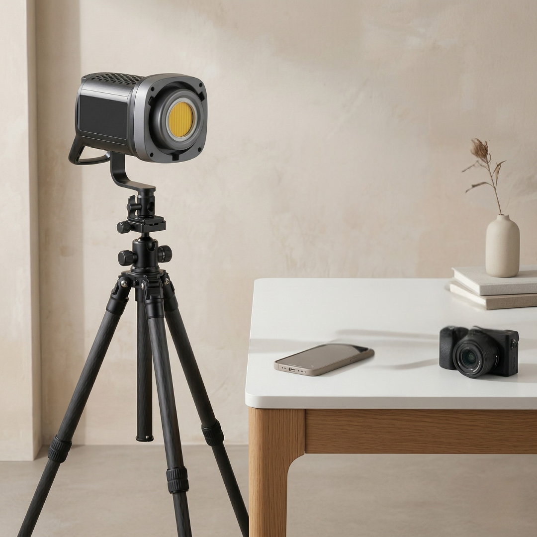 Ulanzi VL-200Bi 200W-os V-Mount videólámpa — állítható színhőmérséklet 2700K és 6500K között