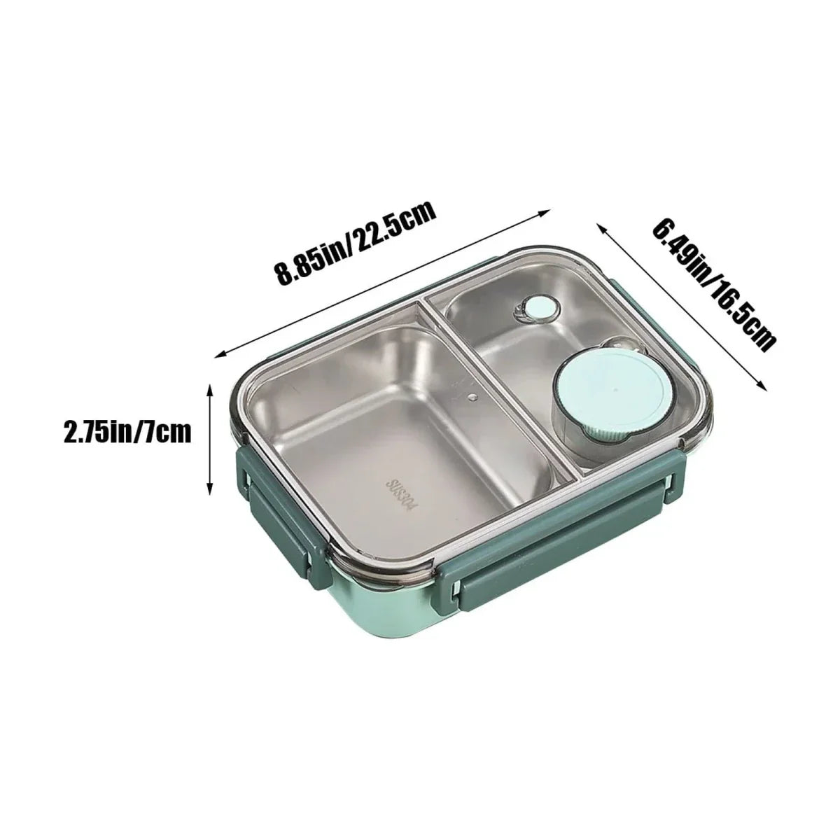Isolierte Lebensmittel-Thermoskanne – Auslaufsichere kompakte Lunchbox
