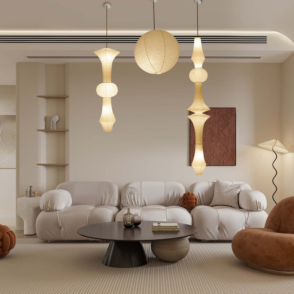 LyraCrest Sculpted Pendant Lights — Contemporary Aesthetic Design