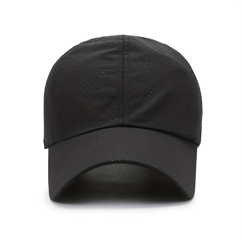 Șapcă sport din plasă cu uscare rapidă — Protecție UV, unisex