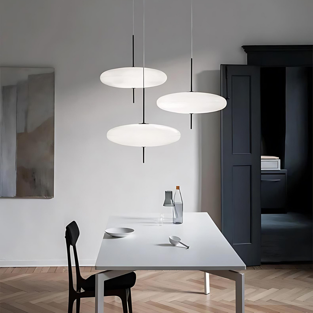 LumaNova Kirira Collection — Perforated Acrylic LED Chandelier