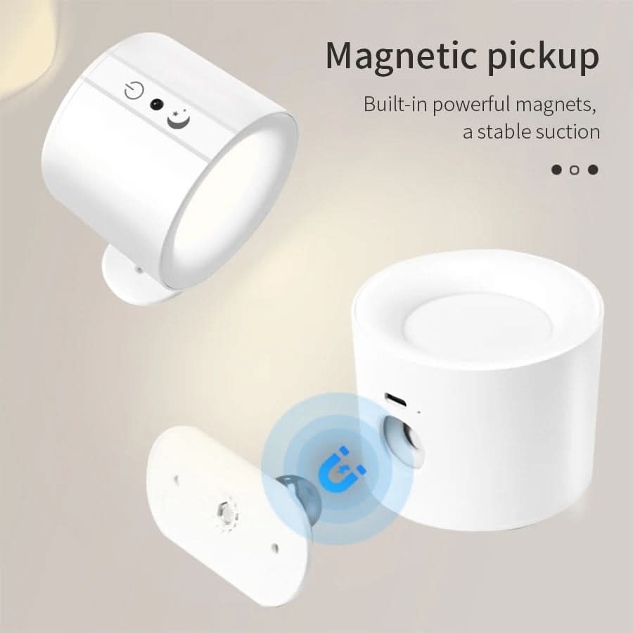 NovaLume Dimmable LED Wall Lamp — 360 Degree Rotatable Arm, Flexible Positioning