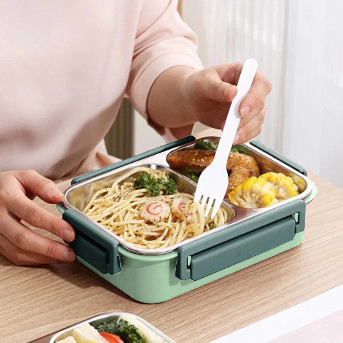 Isolierte Lebensmittel-Thermoskanne – Auslaufsichere kompakte Lunchbox