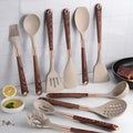 10-Piece Silicone Utensil Set — Heat-Resistant, Ergonomic Handles, Non-Stick