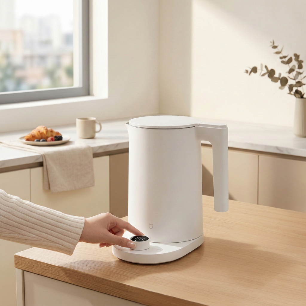 1.7L Electric Kettle — Precise Temperature Control, Fast Boiling