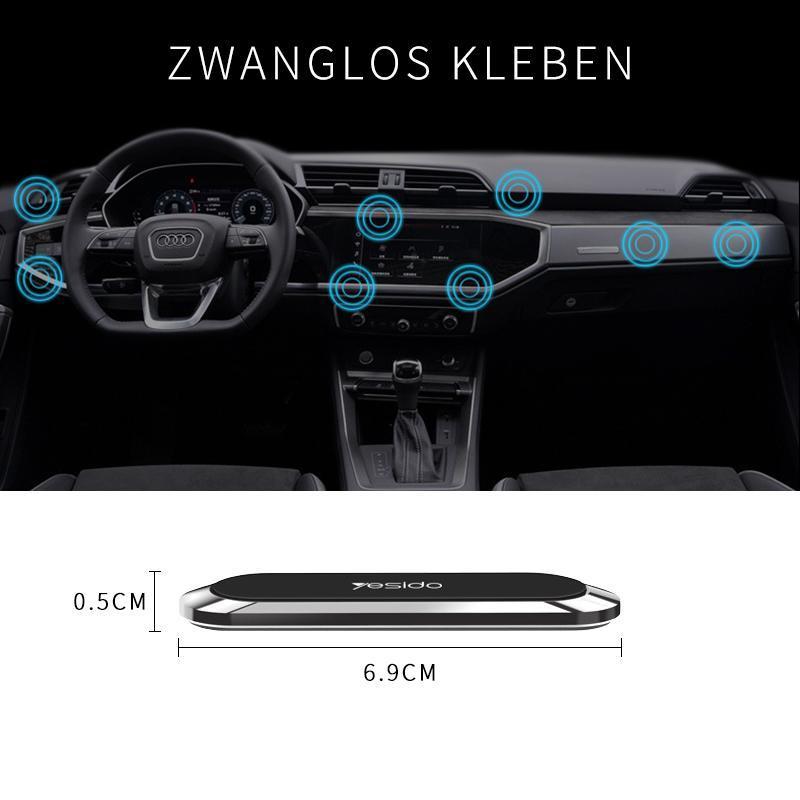 Universele magnetische nanopad-telefoonhouder voor in de auto — 360°-bevestiging