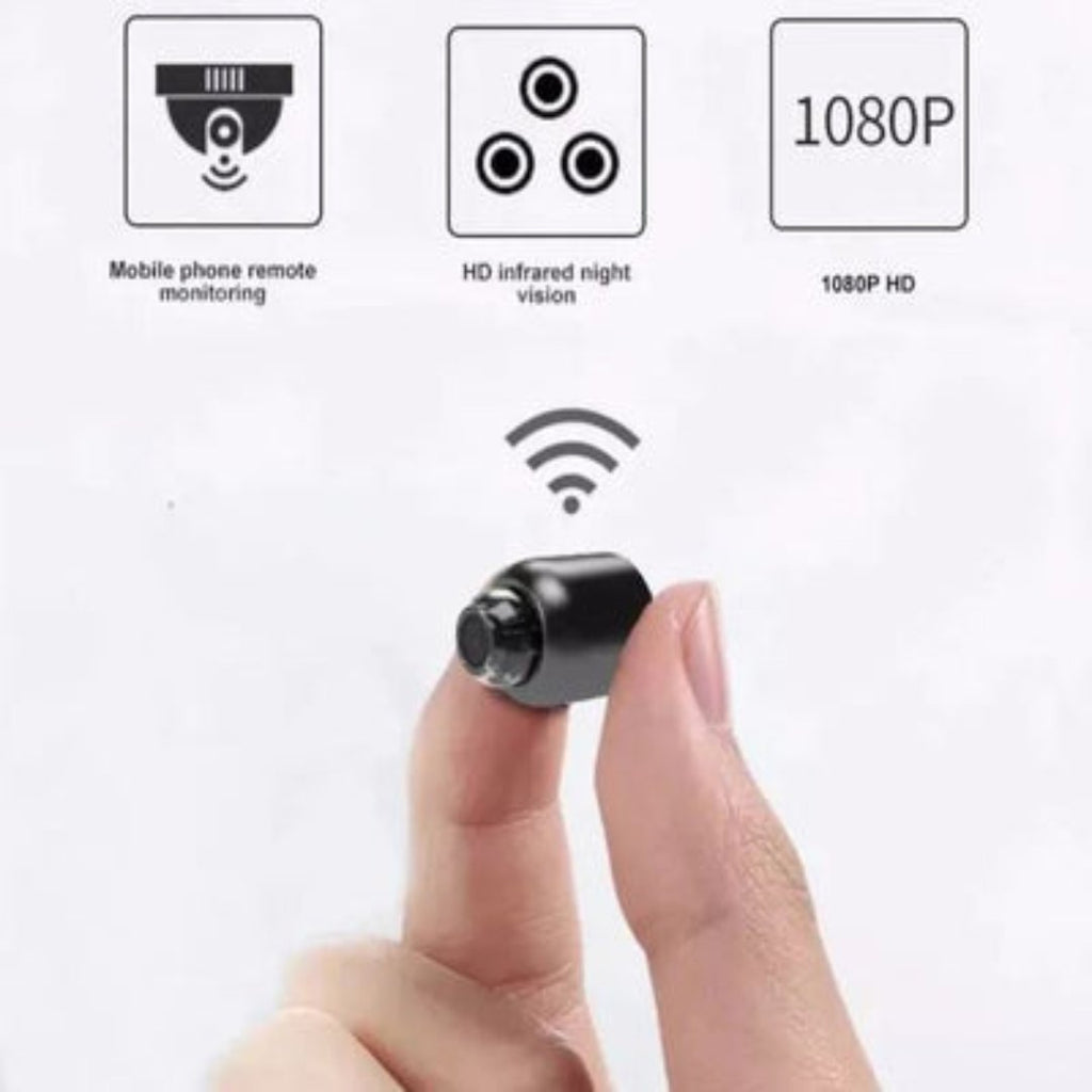 Cameră compactă de supraveghere - Audio, vedere nocturnă, WiFi și hotspot