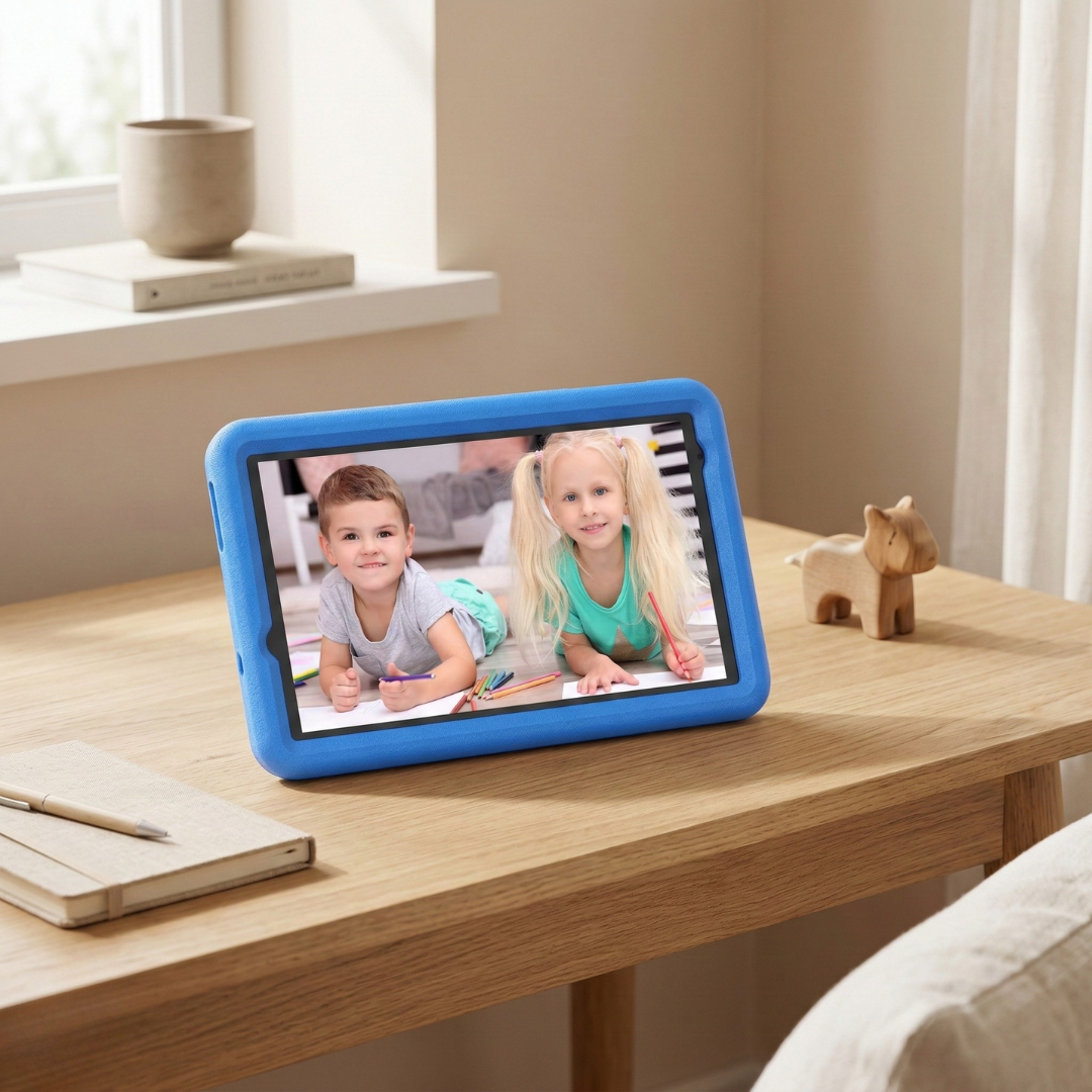 Tableta Android de 8 pulgadas — 8GB de RAM, 64GB de almacenamiento, cámaras duales