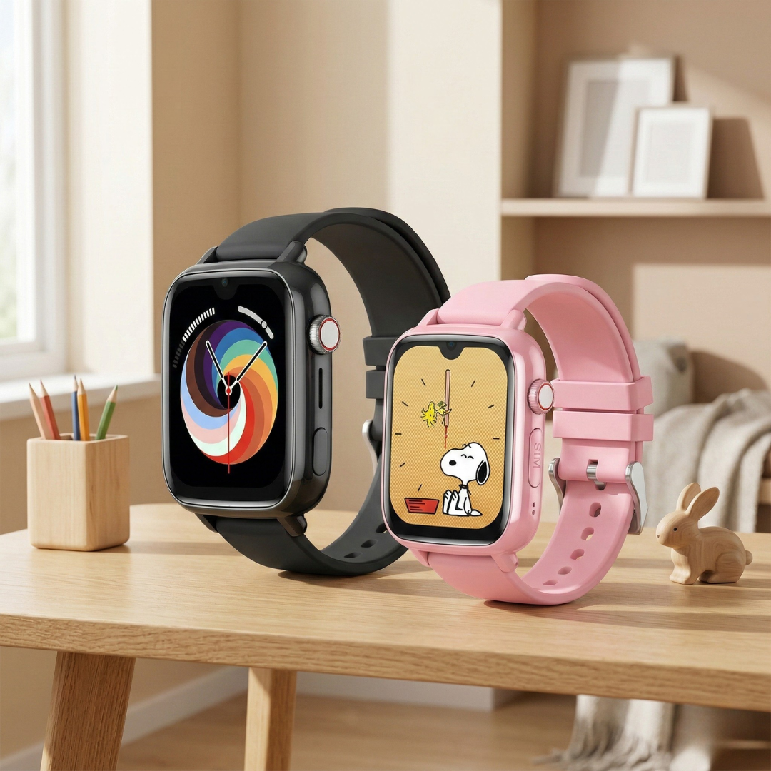 KGG 4G GPS Smartwatch para Crianças — Localização em Tempo Real, Chamadas de Vídeo Bidirecionais, Alerta SOS
