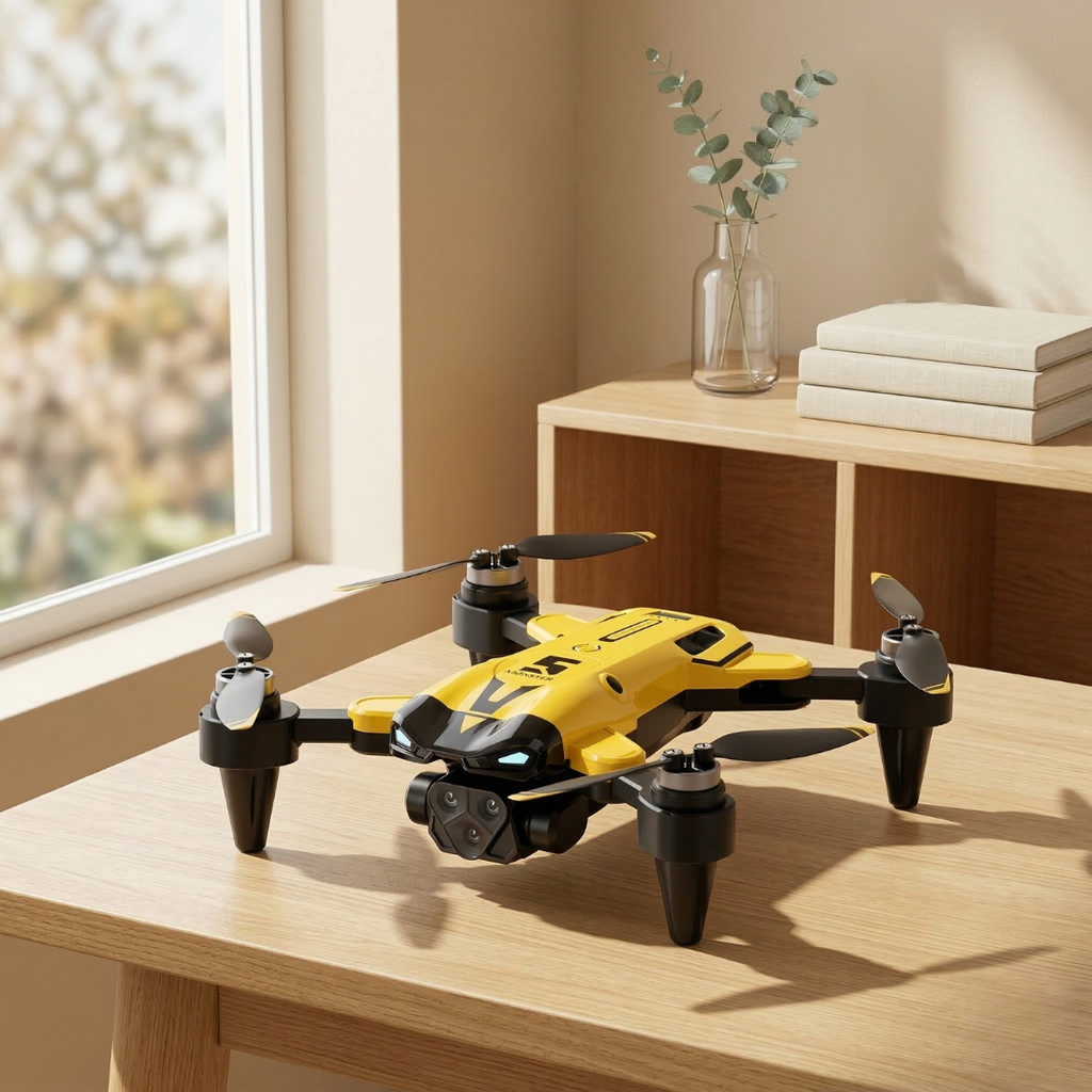 Quadcopter 8K — Σύστημα τριπλής κάμερας, αναδιπλούμενος σκελετός, κινητήρες χωρίς ψήκτρες