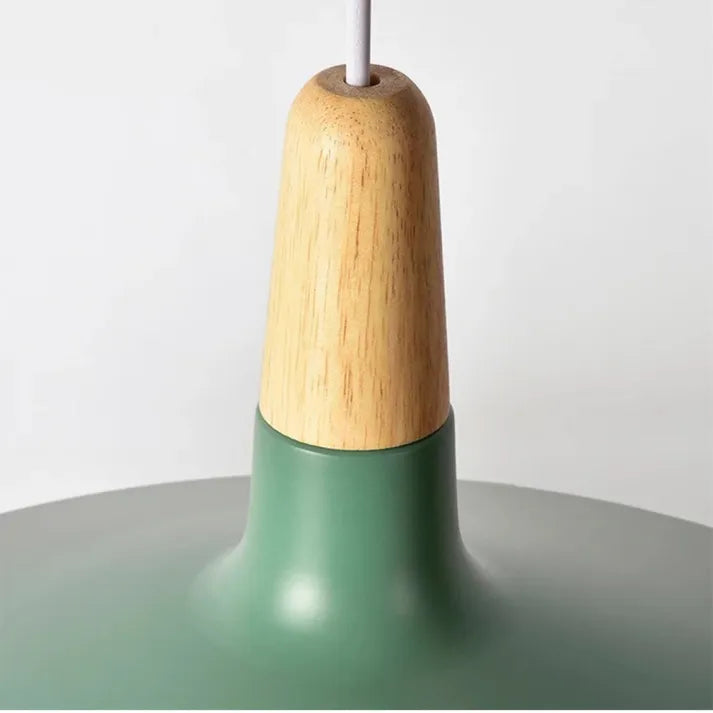 Lumiere Macaron-Inspired Conical Metal Pendant Light