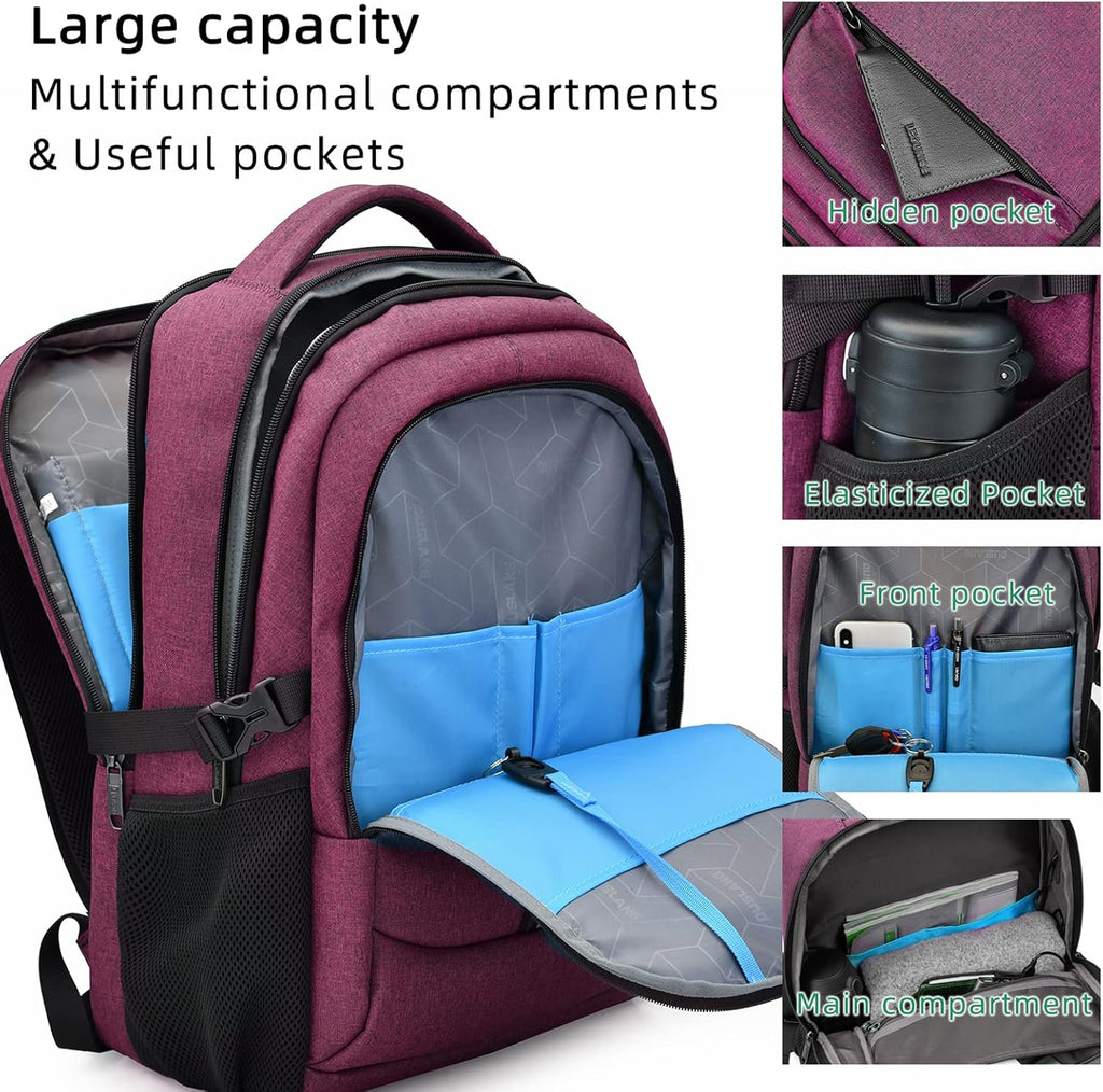 Vattentät laptopryggsäck — USB-laddning, för laptop på 33–43 cm