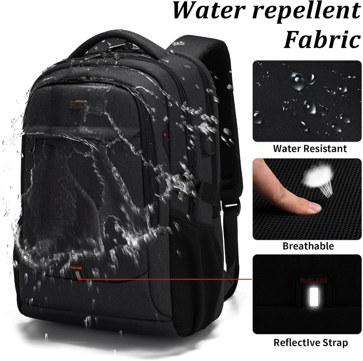 Vattentät laptopryggsäck — USB-laddning, för laptop på 33–43 cm