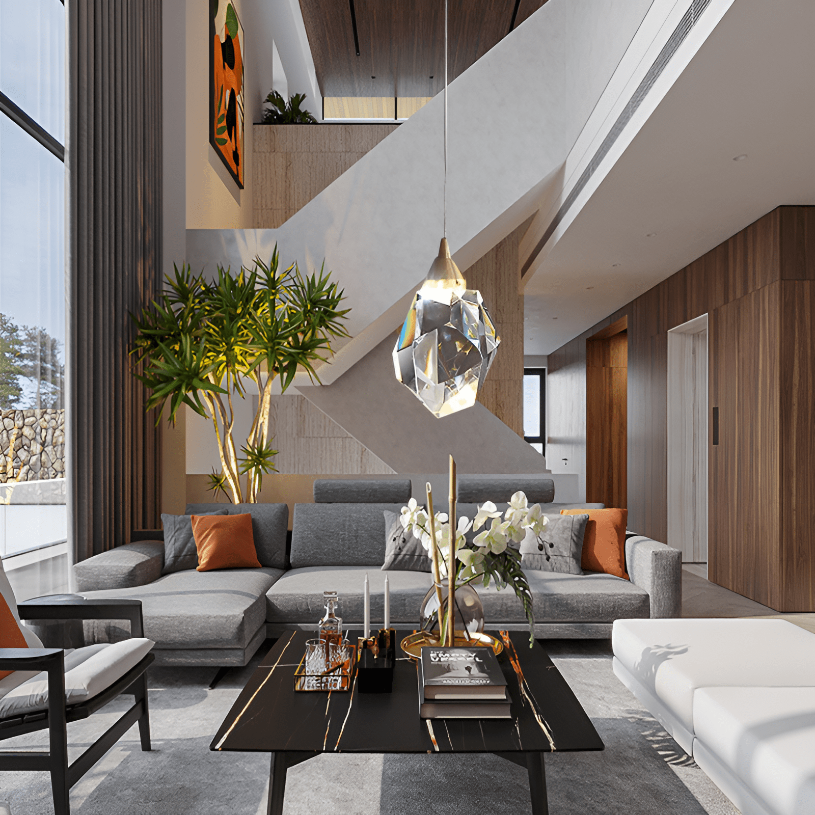 Eloria Crystal Pendant Light — Italian Crystals, European Artisan Craft