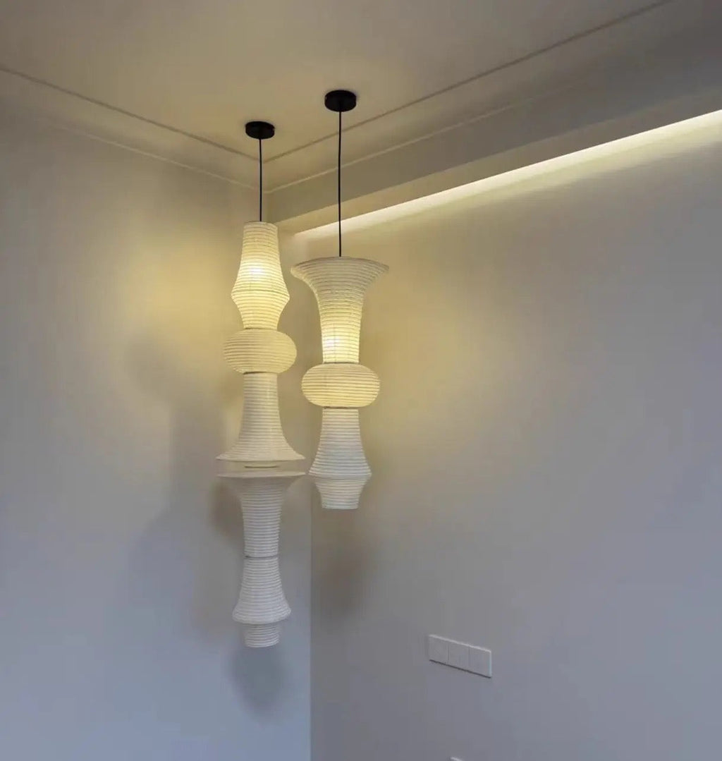 LyraCrest Sculpted Pendant Lights — Contemporary Aesthetic Design
