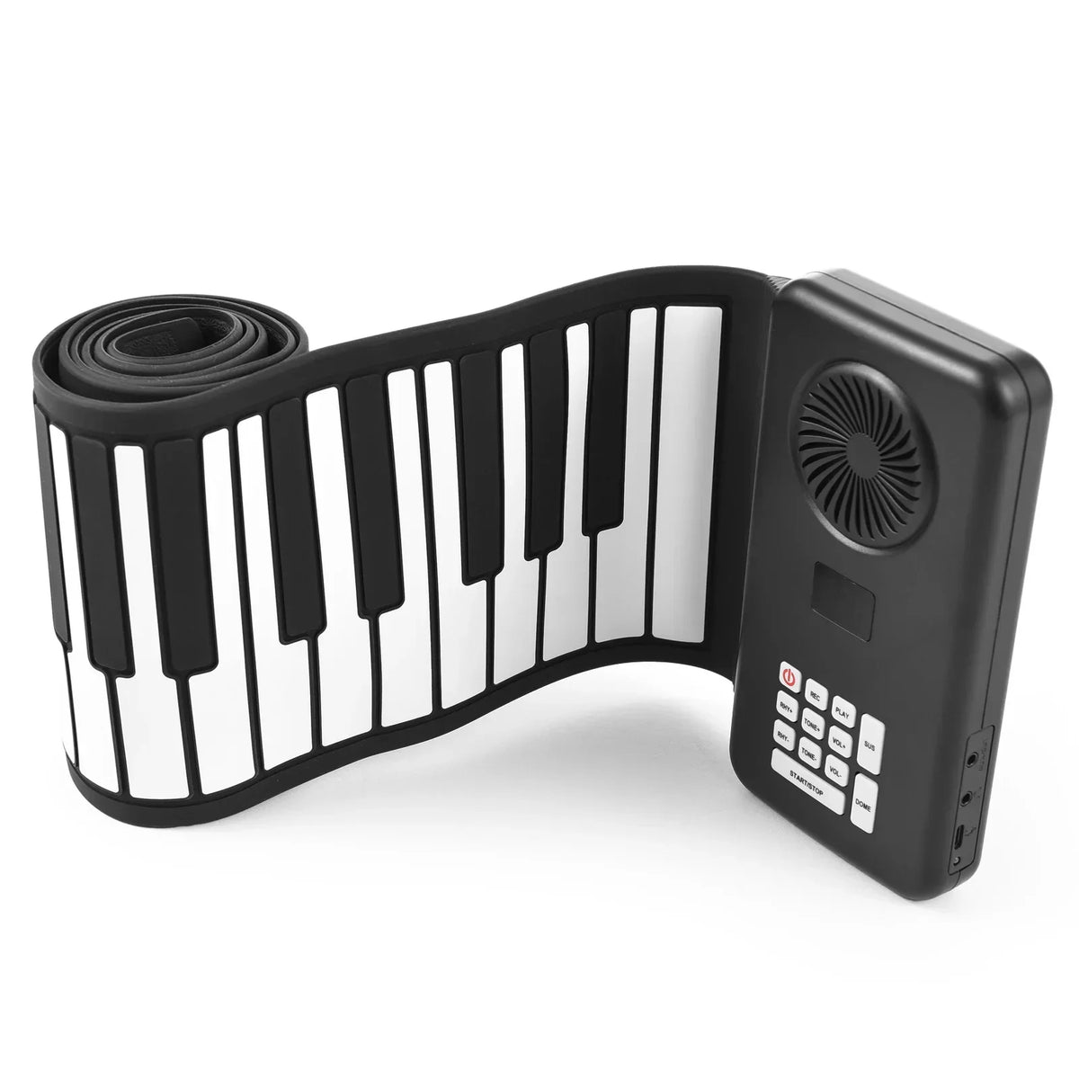 Piano enrollable de 88 teclas — Teclado portátil flexible