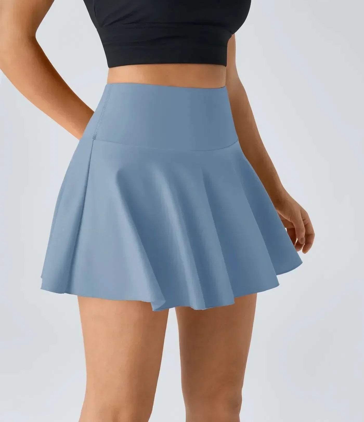 SwiftFlex Tennis Skirt — UPF50 Sun Protection, Integrated Shorts