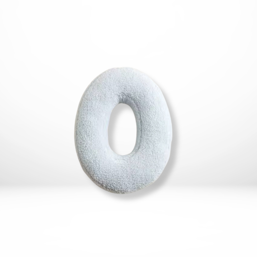 Alphabet Decorative Cushion – Soft Letter-Shaped Accent