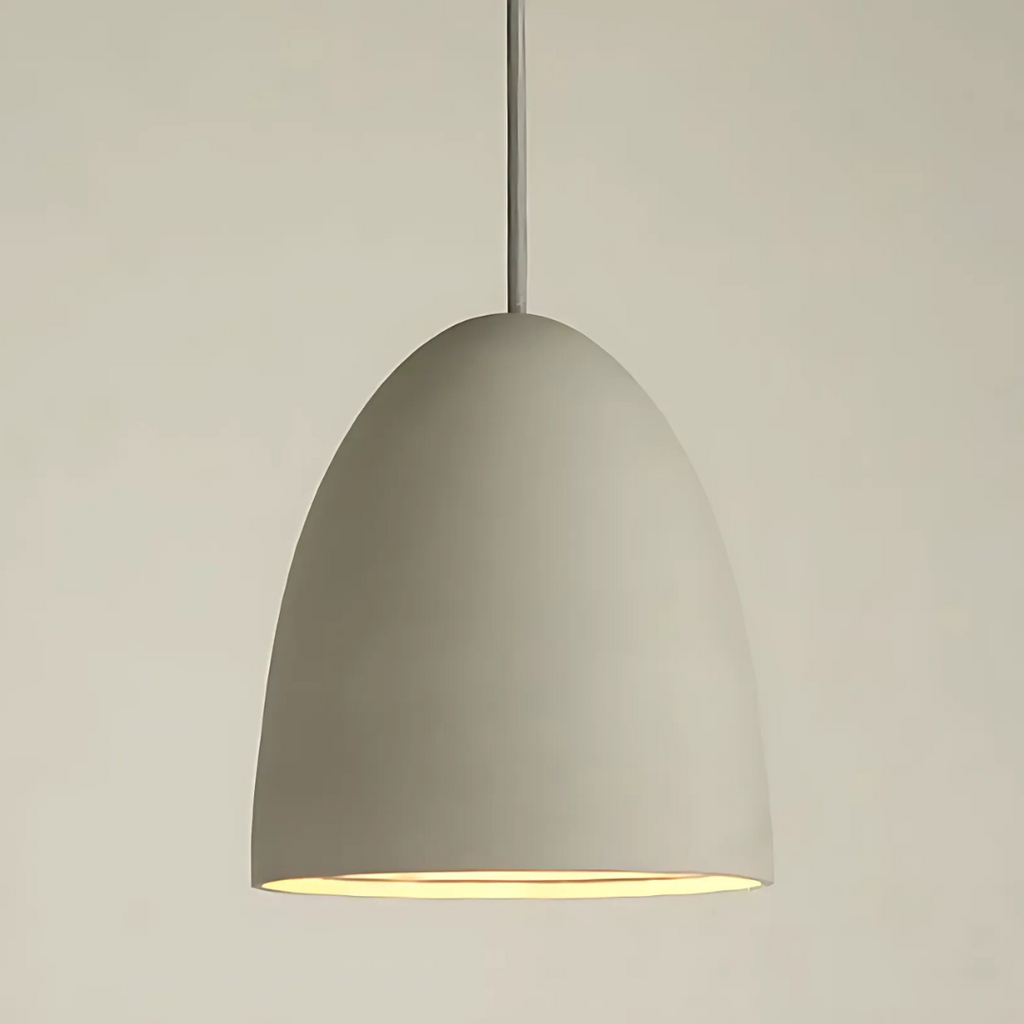 NovaCrest Cement Pendant Light Series — Touch Switch, Integrated Warm White LED