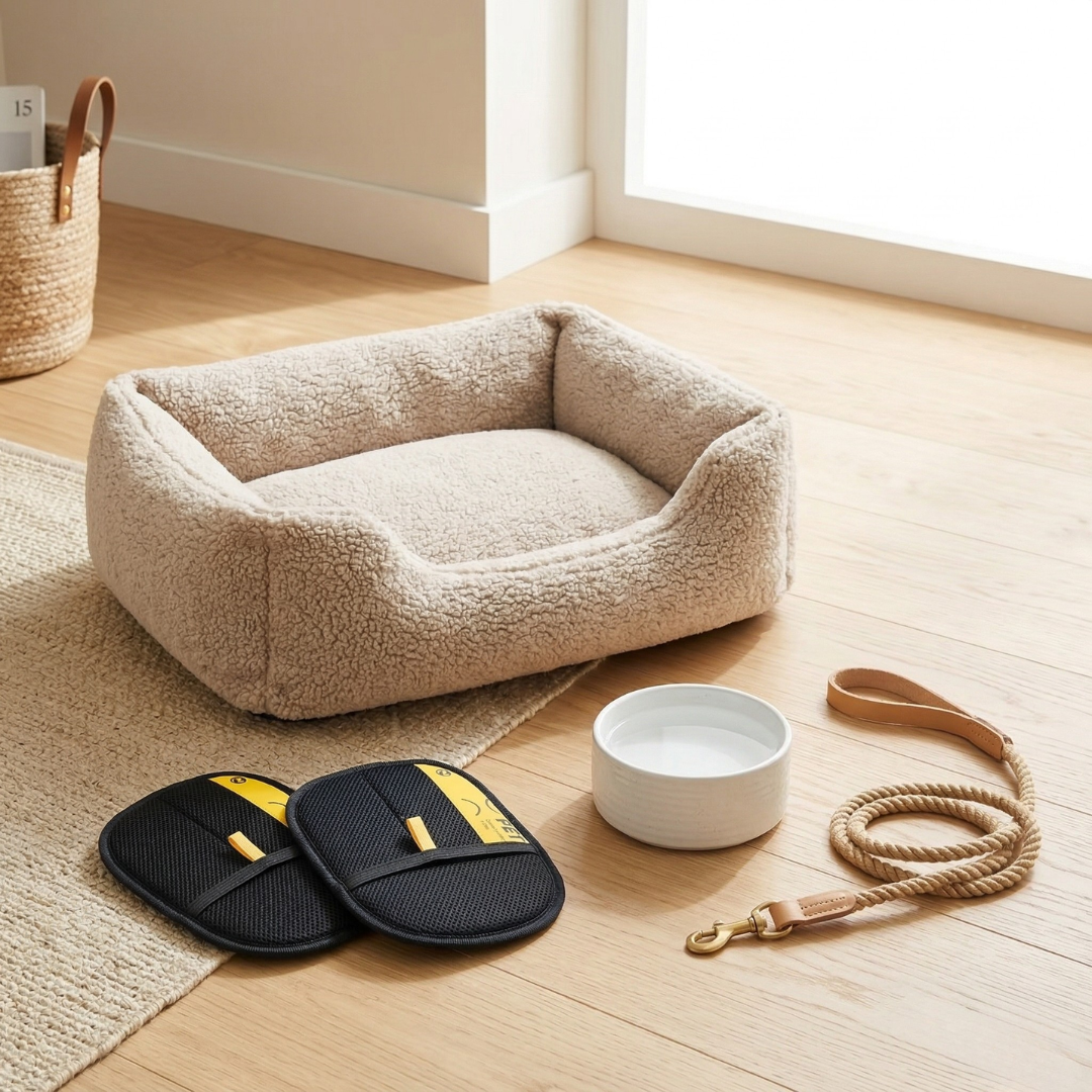 Guante electrostático para eliminar el pelo de mascotas — Lavable, reutilizable y de una sola pasada