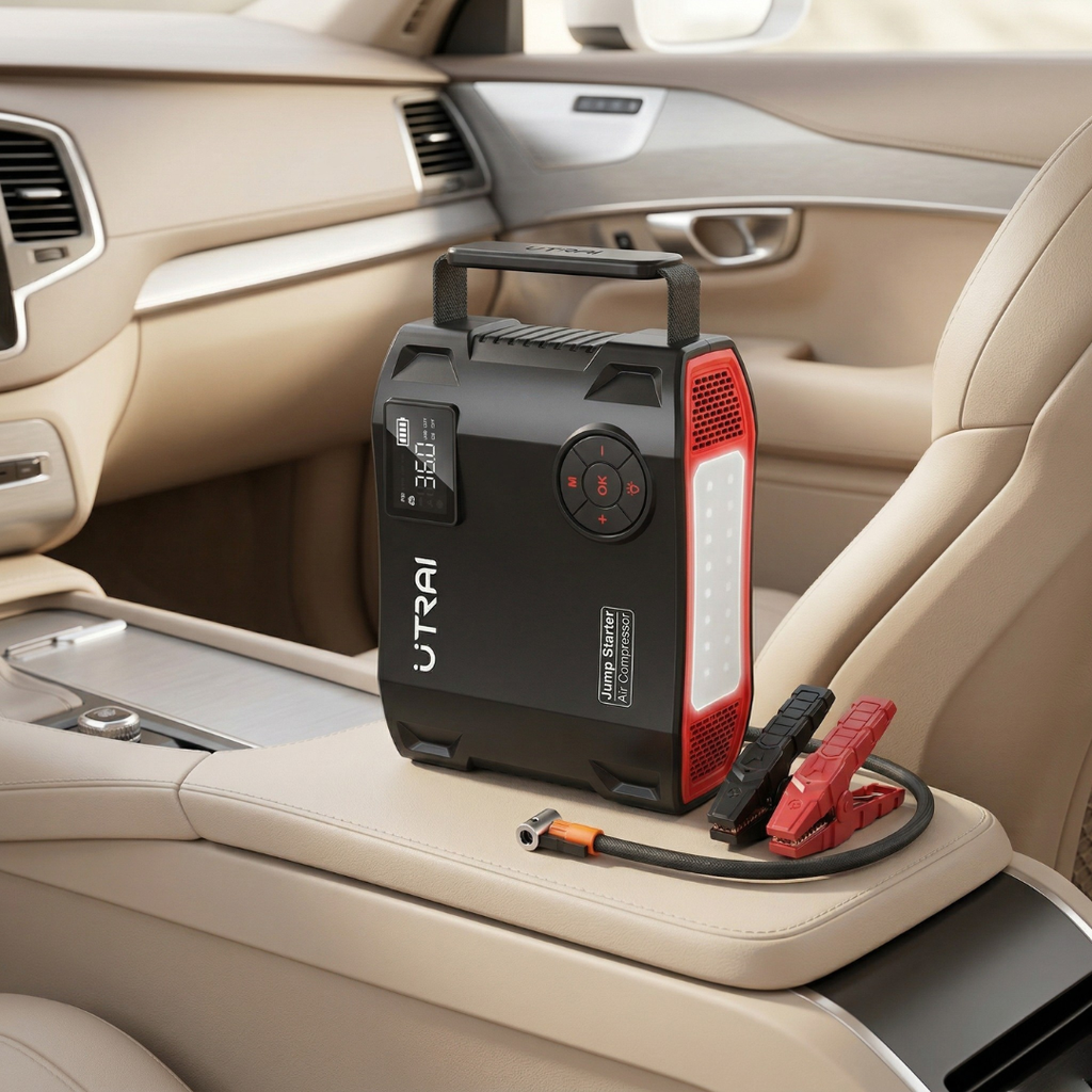 UTRAI 2000A Starthilfe und Powerbank mit Spitzenstrom