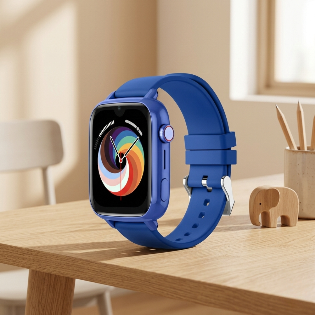 KGG 4G GPS Smartwatch para Crianças — Localização em Tempo Real, Chamadas de Vídeo Bidirecionais, Alerta SOS