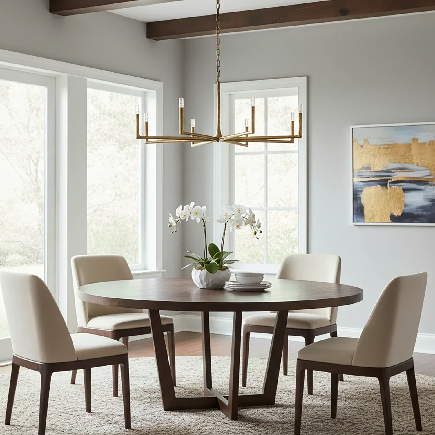 Avarit Forged Round Chandelier | wildoxy
