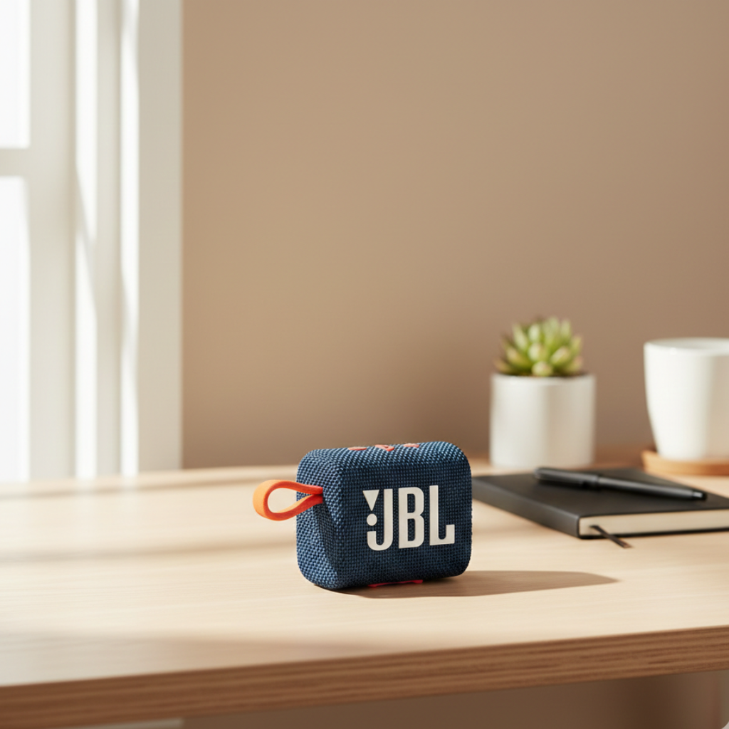 JBL GO 3ポータブルBluetoothスピーカー - 防水コンパクト設計、迫力のある低音