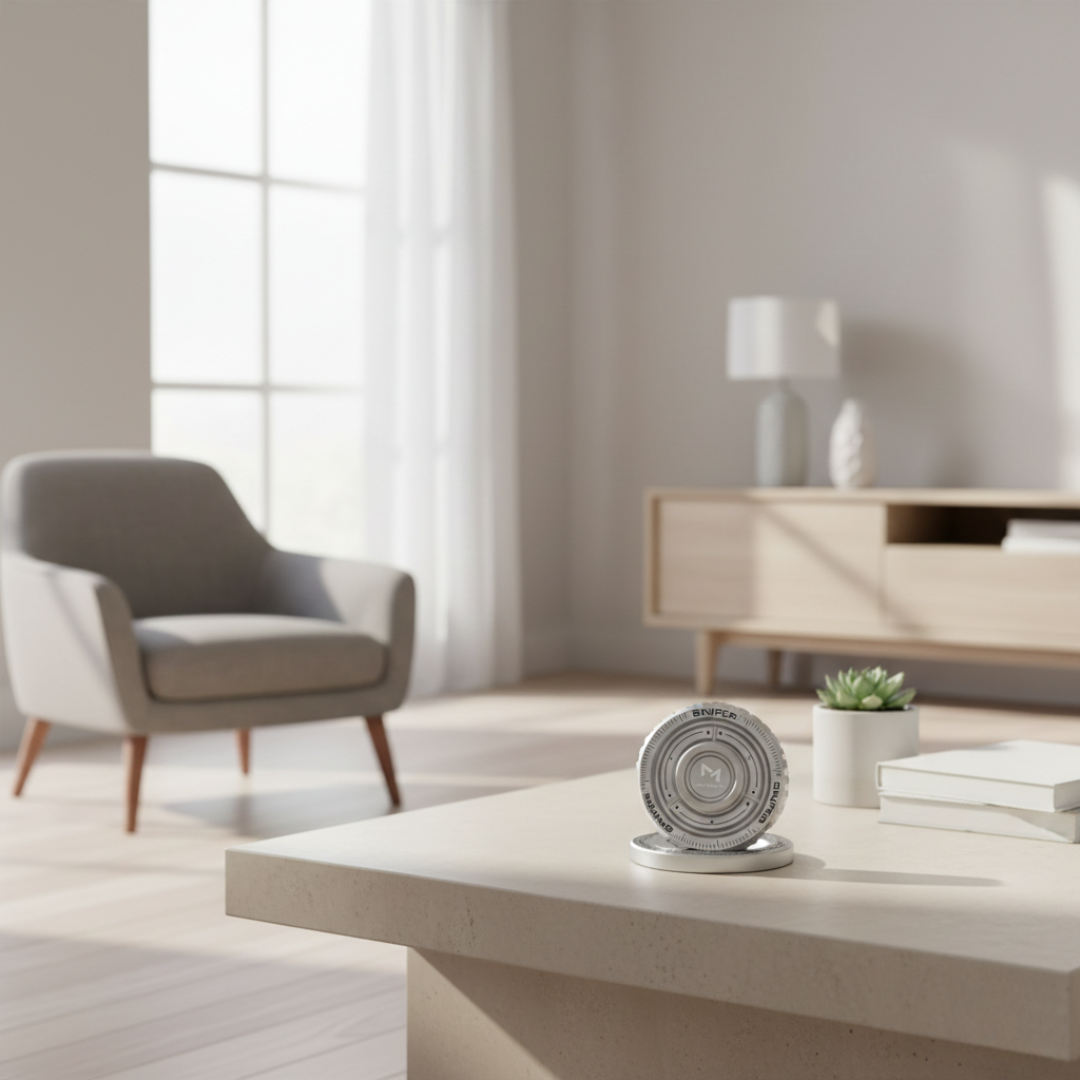 Spinner de acero inoxidable — Giro fluido y satisfactoria respuesta táctil