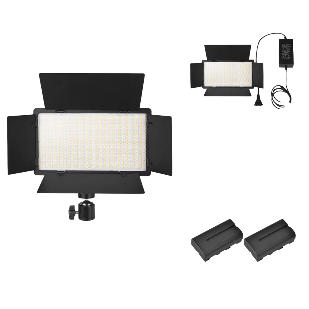 U800 LED-Fotostudiolicht — Dimmbarer Ausgang mit 40 W oder 50 W