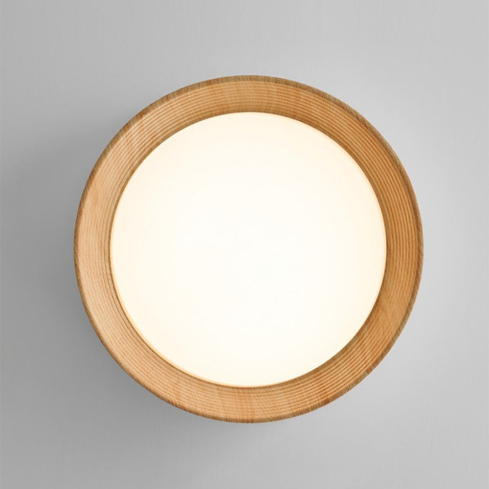 Ronde platte led-plafondlamp — slank ontwerp