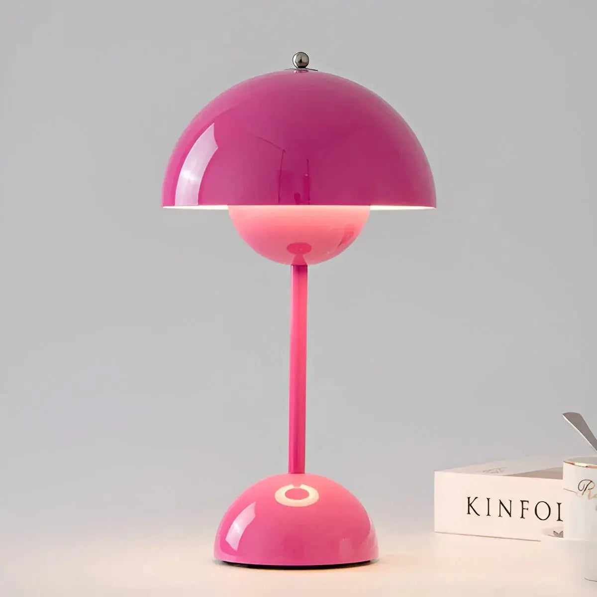 Lumera Modern LED Table Lamp — Minimal Ambient Design, Clean Silhouette