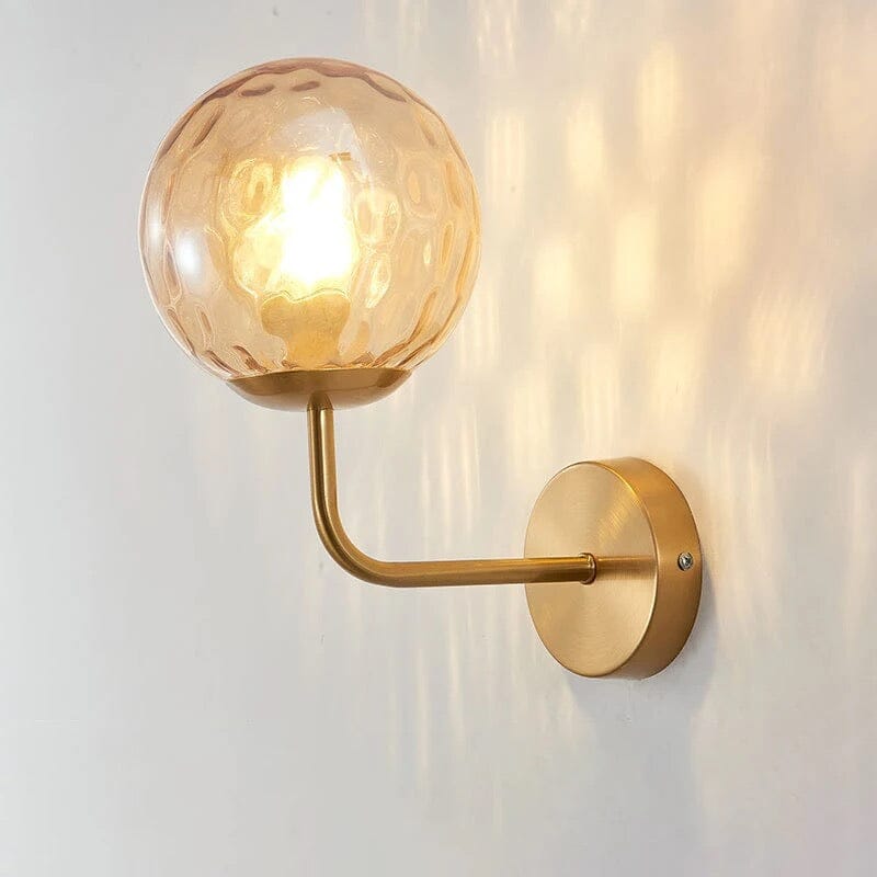 Virelle Wall Lamp — Iron Frame Construction, Warm Glow Lighting, Elegant Finish